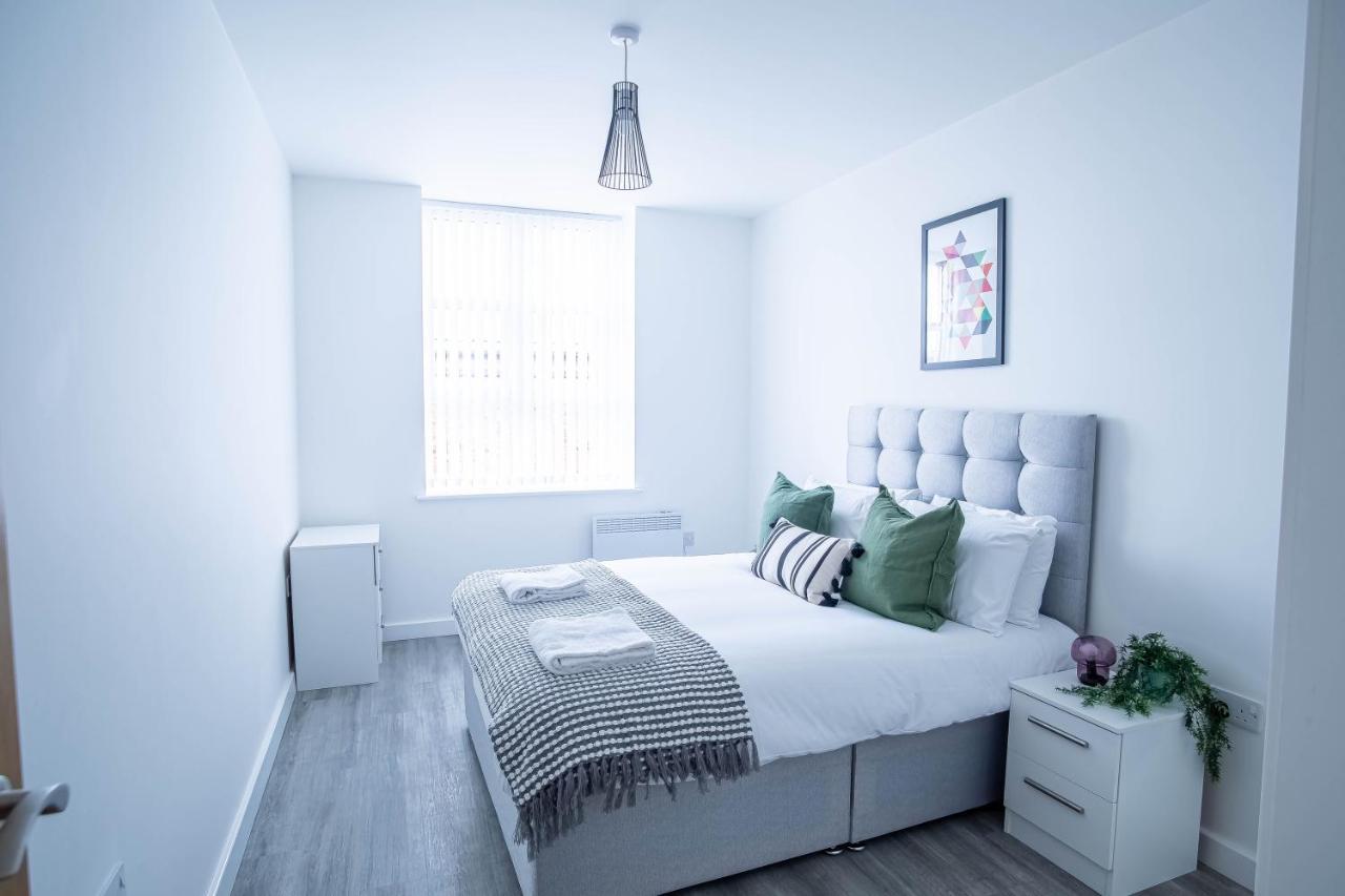 Luxury Apartments Available Next To Train Station - The Wallgate Apartments Wigan - Free Parking Zewnętrze zdjęcie