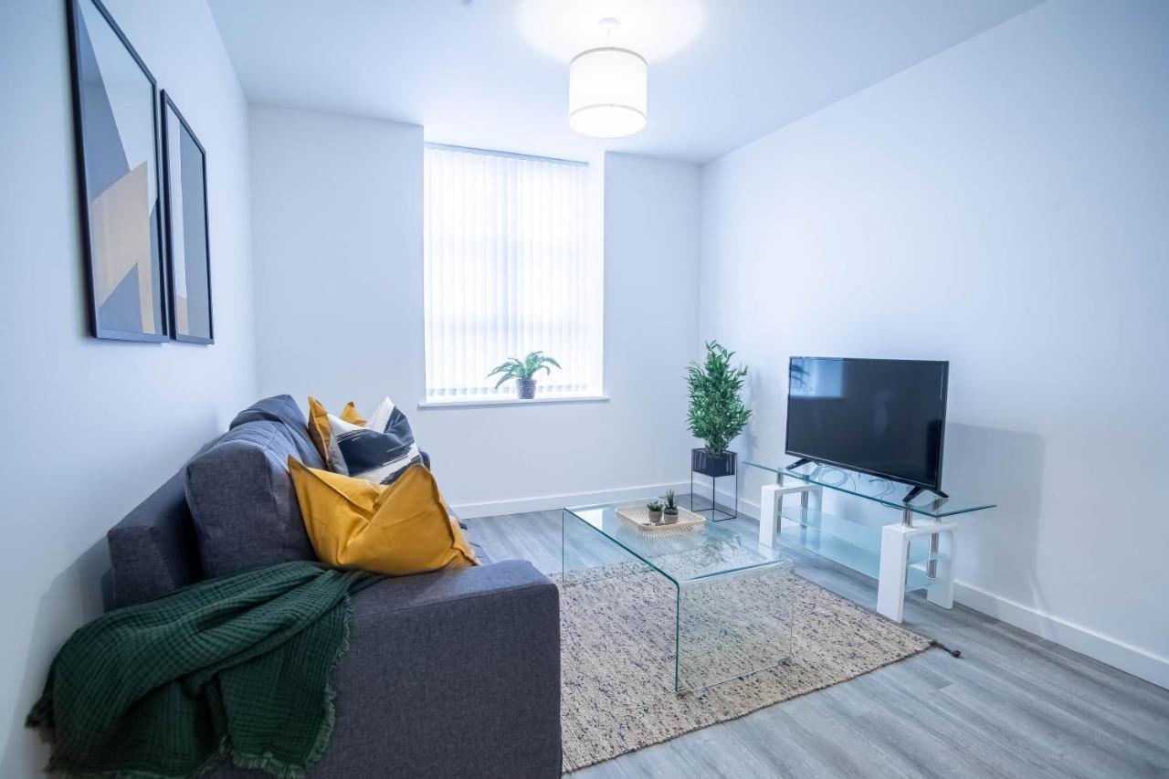 Luxury Apartments Available Next To Train Station - The Wallgate Apartments Wigan - Free Parking Zewnętrze zdjęcie