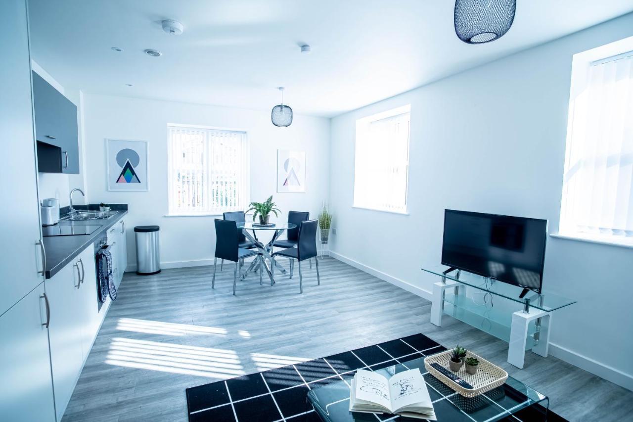 Luxury Apartments Available Next To Train Station - The Wallgate Apartments Wigan - Free Parking Zewnętrze zdjęcie