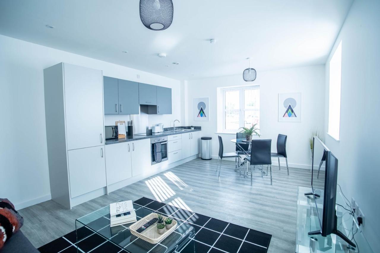 Luxury Apartments Available Next To Train Station - The Wallgate Apartments Wigan - Free Parking Zewnętrze zdjęcie
