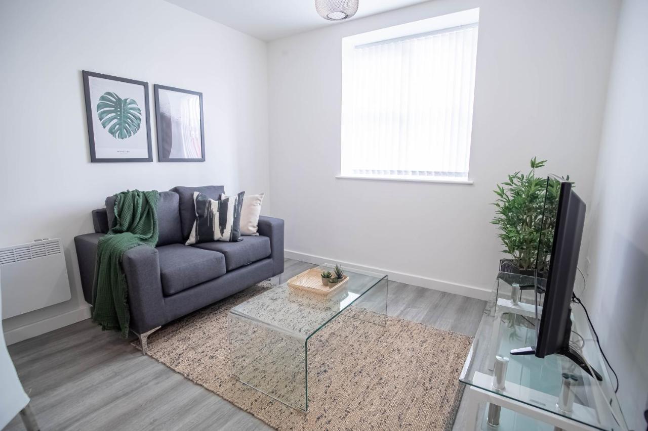 Luxury Apartments Available Next To Train Station - The Wallgate Apartments Wigan - Free Parking Zewnętrze zdjęcie
