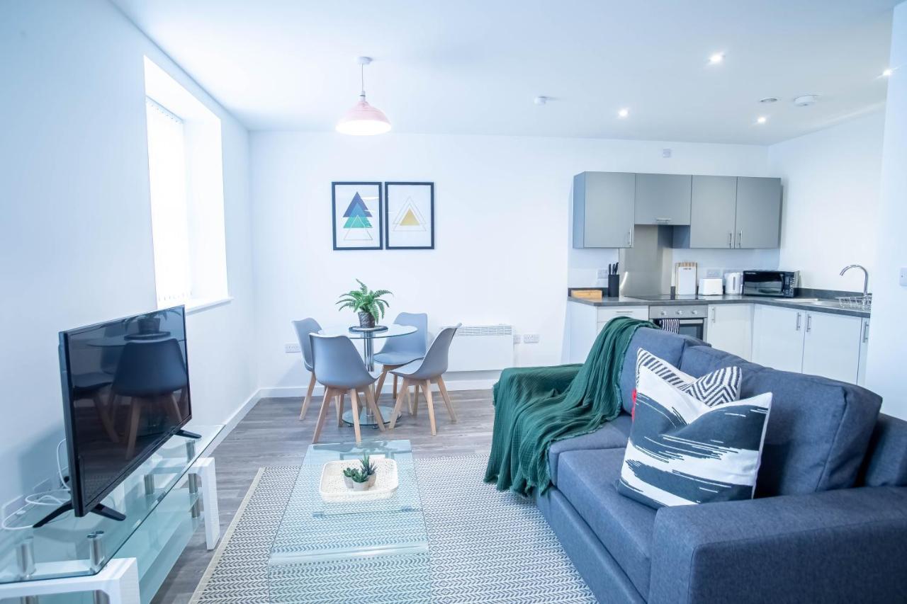 Luxury Apartments Available Next To Train Station - The Wallgate Apartments Wigan - Free Parking Zewnętrze zdjęcie