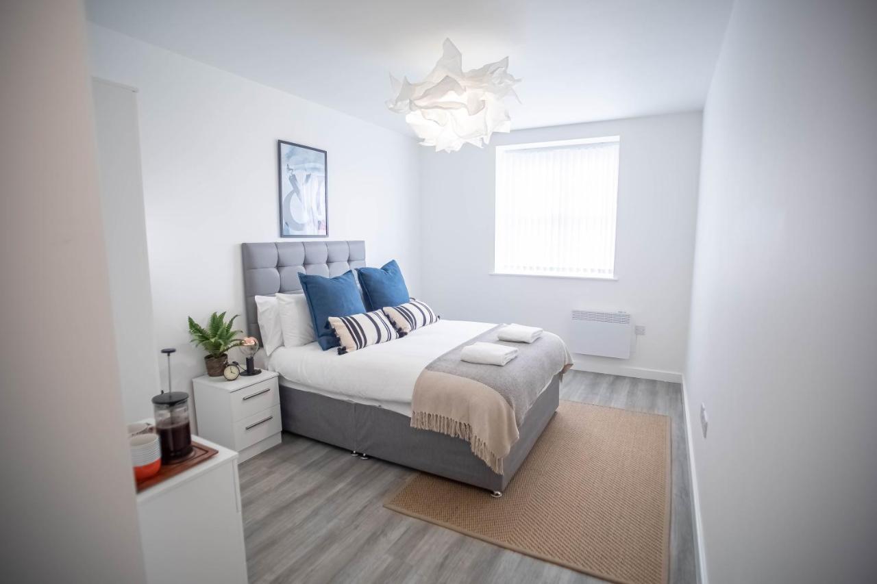 Luxury Apartments Available Next To Train Station - The Wallgate Apartments Wigan - Free Parking Zewnętrze zdjęcie